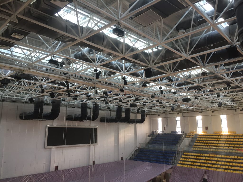 山東管理學院文體中心插圖